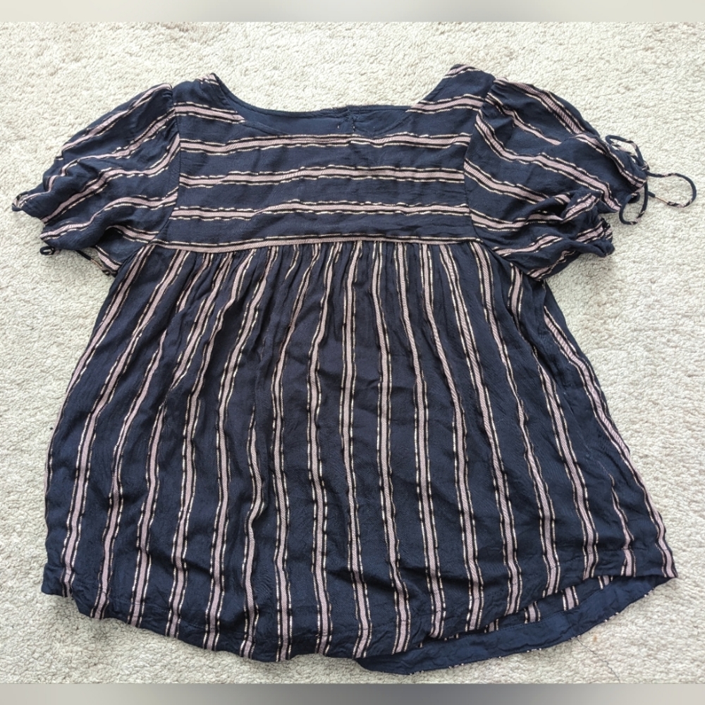 Anthropologie Cropped Blouse  Size XS
